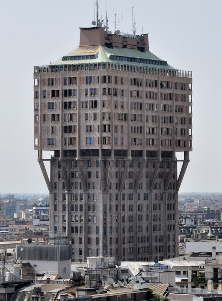 Torre Velasca, Milano, 1958